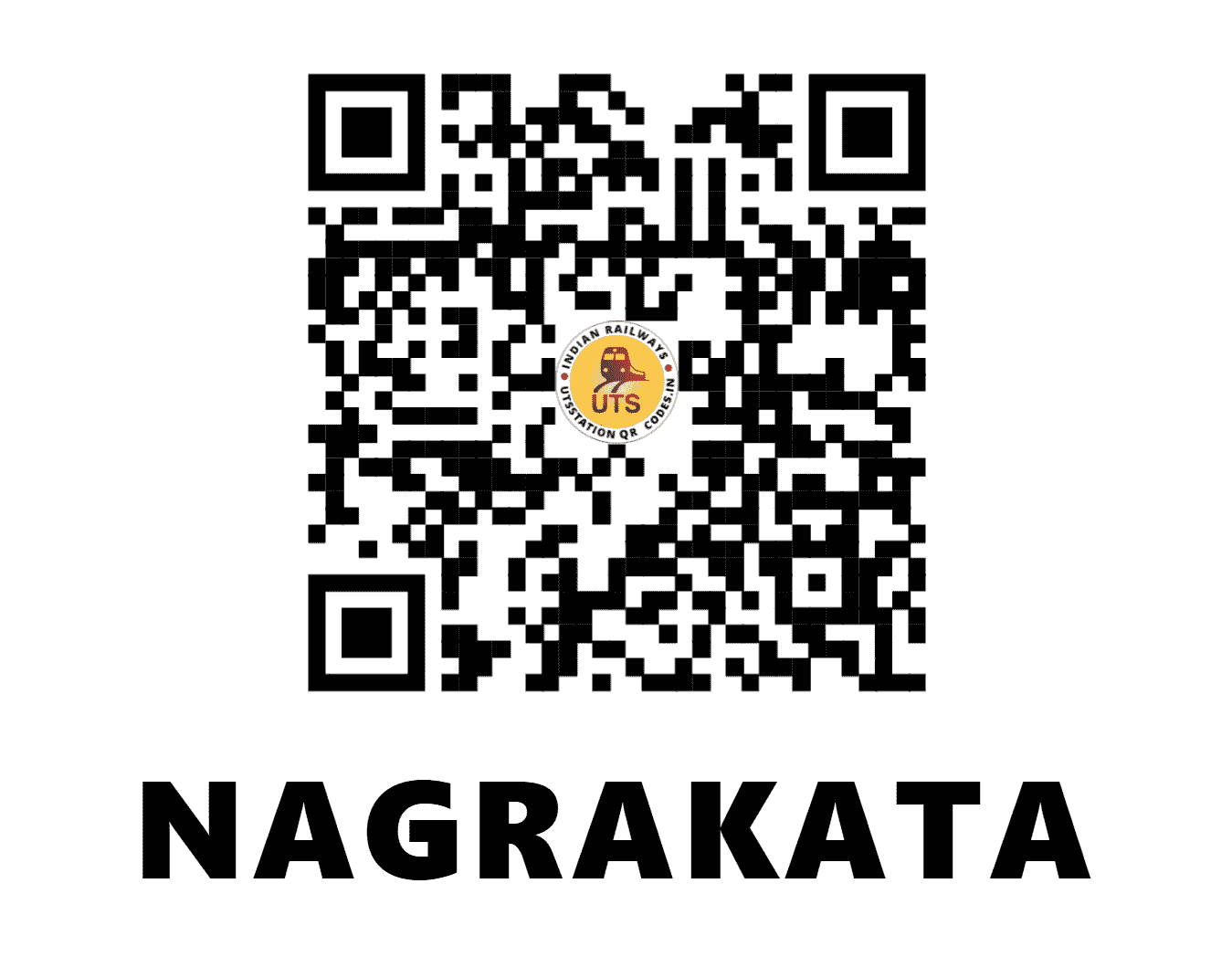 UTS QR Code for NAGRAKATA - NKB (NF - WEST BENGAL)